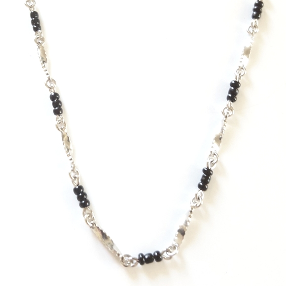 18k White Gold Plated Necklace NEW 💎 - Picture 4 of 9